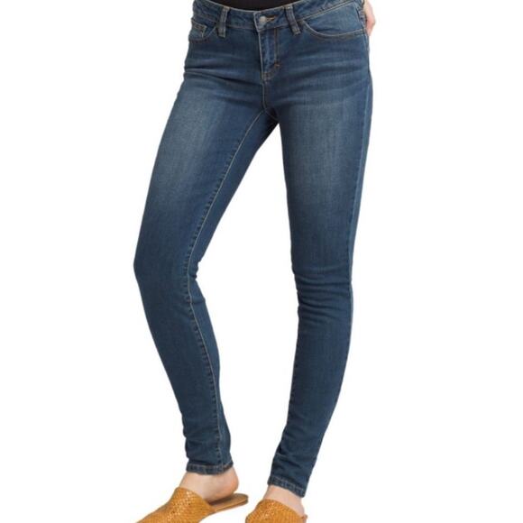 Prana Women’s Jeans Skinny Mid Rise Ankle Medium Blue Wash Size 8/29 - Picture 7 of 7